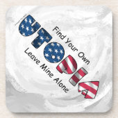 Dessous-de-verre Mon utopie (Devant)