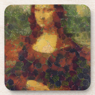 Dessous-de-verre Mona Lisa Lettuce Art fine Cuillère végétale