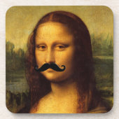 Dessous-de-verre Mona Lisa With Mustache (Devant)