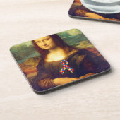 Dessous-de-verre Mona Lisa With Puzzle (Côté gauche)