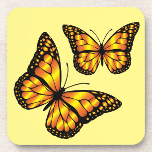 DESSOUS-DE-VERRE MONARCH BUTTERFLY