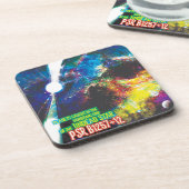 Dessous-de-verre Mondes Zombie Galaxie d'Halloween (Côté gauche)