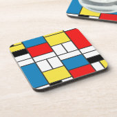 Dessous-de-verre Mondrian Style (Côté gauche)