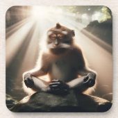 Dessous-de-verre Monkey Monk Beverage Coaster (Devant)