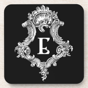 Dessous-de-verre Monogramme Initiale E
