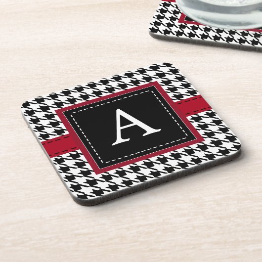 Dessous de verre monogrammes rétro (Côté gauche)