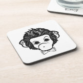 Dessous-de-verre monsieur monkey (Côté gauche)
