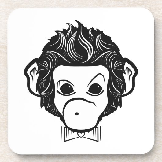 Dessous-de-verre monsieur monkey (Devant)