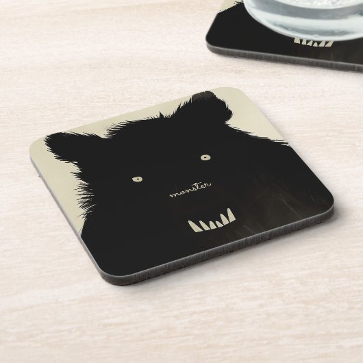 Dessous-de-verre Monster et l'enfant (Côté gauche)