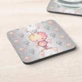 Dessous-de-verre Monstres Fluffeux Cute (Côté gauche)