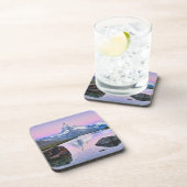 Dessous-de-verre Mont Cervin en Zermatt, Suisse (Côté Droit)