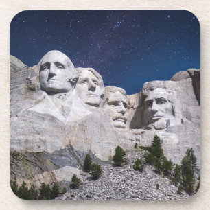 Dessous-de-verre Mont Rushmore Timelape Sky