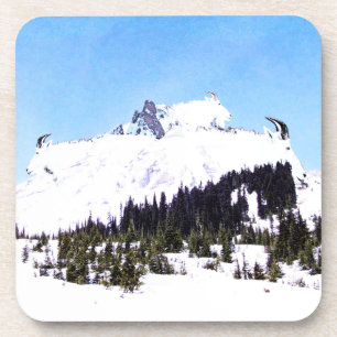 Dessous-de-verre Montagne de chèvres
