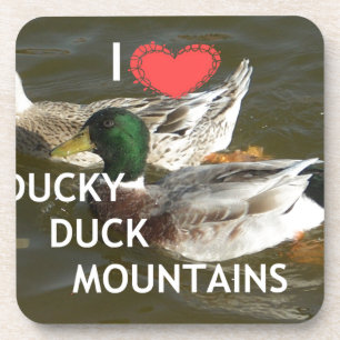 Dessous-de-verre Montagnes de canards.