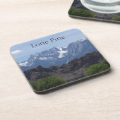 Dessous-de-verre Montagnes enneigées de Lone Pine (Côté gauche)
