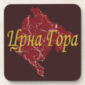 Dessous-de-verre Monténégro (Devant)