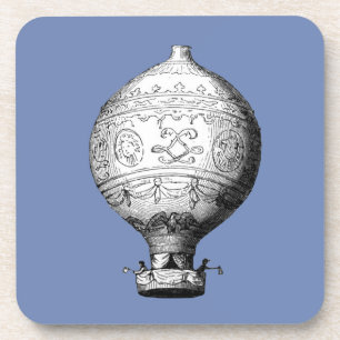 Dessous-de-verre Montgolfier Vintage à air chaud ballon