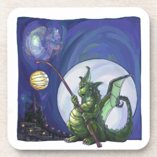 Dessous-de-verre Montre Dragon Art