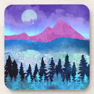 Dessous-de-verre Monts Amethyst Mist