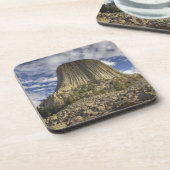 Dessous-de-verre Monument national de Devils Tower (Côté gauche)
