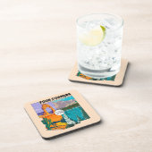 Dessous-de-verre Monument national des quatre coins avec parcs nati (Côté Droit)