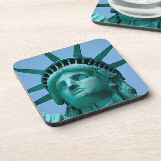 Dessous-de-verre Monuments | Statue de Liberty Face (Côté gauche)