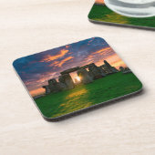 Dessous-de-verre Monuments | Stonhenge, Angleterre (Côté gauche)