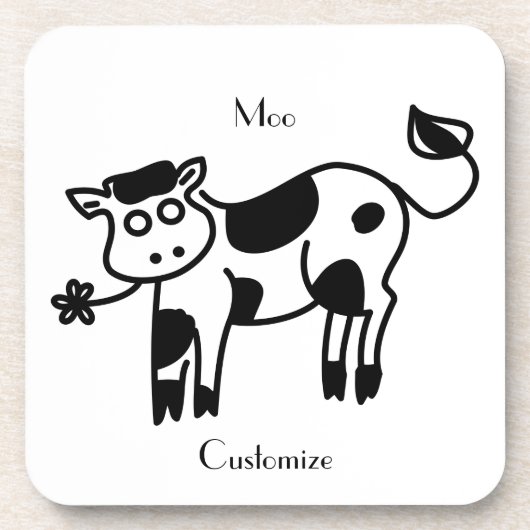 Dessous-de-verre Moo Cow Thunder_Cove (Devant)