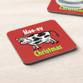 Dessous-de-verre Mooey Noël Funny Cow (Côté gauche)