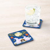 Dessous-de-verre Moon Rabbit Mooncake Osmanthus (Côté Droit)