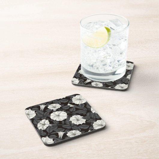 Dessous-de-verre Moonflowers Beverage Coaster (Côté Droit)