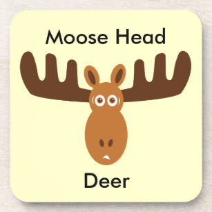 Dessous-de-verre Moose Head_Moose Head Deer