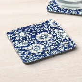 Dessous-de-verre Morris - Mallow bleu (Côté gauche)