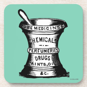 Dessous-de-verre Mortier et pilon