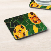 Dessous-de-verre Mosaïque jaune et verte (Côté gauche)