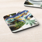 Dessous-de-verre Mosaïques de lézard de Gaudi (Côté gauche)