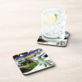 Dessous-de-verre Mosaïques de lézard de Gaudi (Côté Droit)