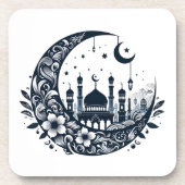 Dessous-de-verre Mosquée aux fleurs (Devant)