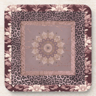 Dessous-de-verre Mosquée mousse rose mocha