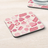 Dessous-de-verre Motif 2 de chocolat et de pâtisseries (Côté gauche)