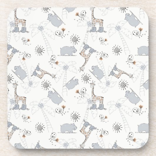 Dessous-de-verre motif 2 de griffonnage (Devant)