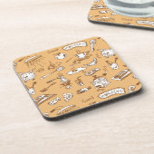 Dessous-de-verre Motif 2 de petit déjeuner (Côté gauche)