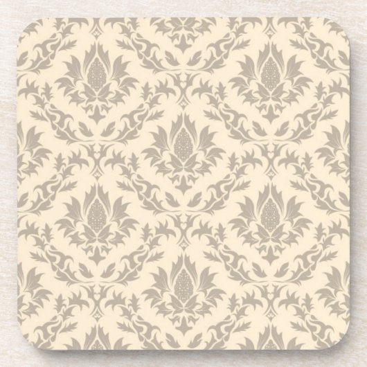 Dessous-de-verre Motif 3 de damassé (Devant)
