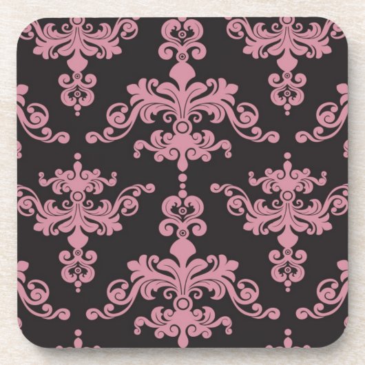 Dessous-de-verre Motif 5 de damassé (Devant)