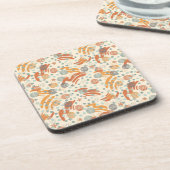 Dessous-de-verre Motif à dots branchés lancer oreiller (Côté gauche)