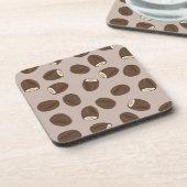 Dessous-de-verre Motif à la noix de coco (Côté gauche)