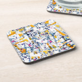 Dessous-de-verre motif Abstrait (Côté gauche)