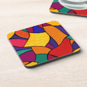 Dessous-de-verre motif Abstrait (Côté gauche)
