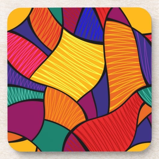 Dessous-de-verre motif Abstrait (Devant)