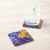 Dessous-de-verre Motif Abstrait coloré (Côté Droit)